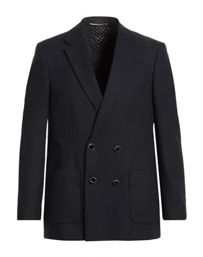 Pt Torino Man Blazer Midnight Blue Size 38 Virgin Wool, Mohair Wool