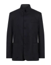 Pt Torino Man Blazer Midnight Blue Size 40 Virgin Wool, Elastane In Blue
