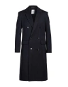 Pt Torino Man Coat Midnight Blue Size 42 Virgin Wool In Blue