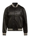 Pt Torino Man Jacket Black Size 38 Polyamide