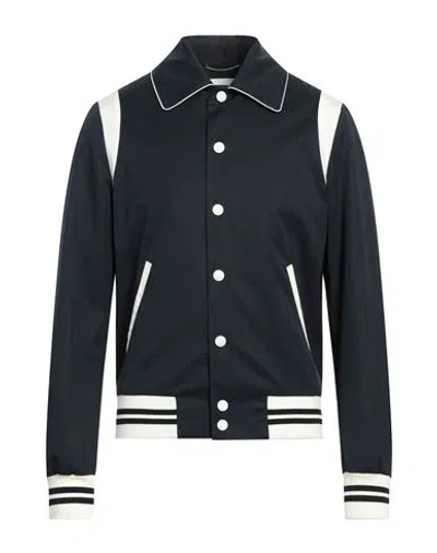 Pt Torino Man Jacket Midnight Blue Size 40 Cotton