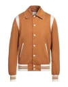 Pt Torino Man Jacket Camel Size 42 Cotton In Brown