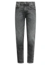Pt Torino Man Jeans Black Size 34 Cotton, Elastane In Black