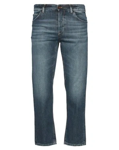Pt Torino Man Jeans Blue Size 29 Cotton, Lyocell