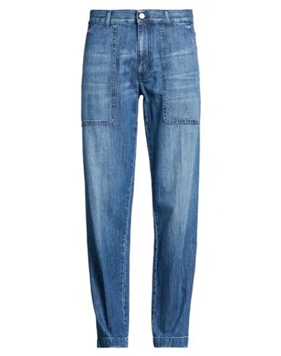 Pt Torino Man Jeans Blue Size 32 Cotton