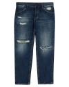 Pt Torino Man Jeans Blue Size 33 Cotton In Blue