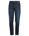 Pt Torino Man Jeans Blue Size 33 Cotton, Elastane