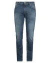 Pt Torino Man Jeans Blue Size 34 Cotton, Elastane In Blue