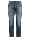 Pt Torino Man Jeans Blue Size 34 Cotton, Elastane In Blue