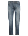 Pt Torino Man Jeans Blue Size 35 Cotton, Elastane In Blue