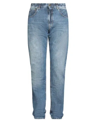 Pt Torino Man Jeans Blue Size 35 Cotton