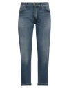 Pt Torino Man Jeans Blue Size 35 Cotton, Elastane In Blue