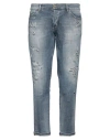 Pt Torino Man Jeans Blue Size 35 Cotton, Elastane In Blue