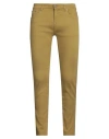 Pt Torino Man Jeans Military Green Size 32 Lyocell, Cotton, Polyester, Elastane