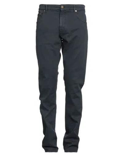 Pt Torino Man Jeans Navy Size 32 Cotton, Lyocell, Elastane