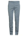 Pt Torino Man Pants Grey Size 38 Cotton, Elastane