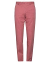 Pt Torino Man Pants Antique Rose Size 36 Cotton, Lyocell, Elastane In Pink