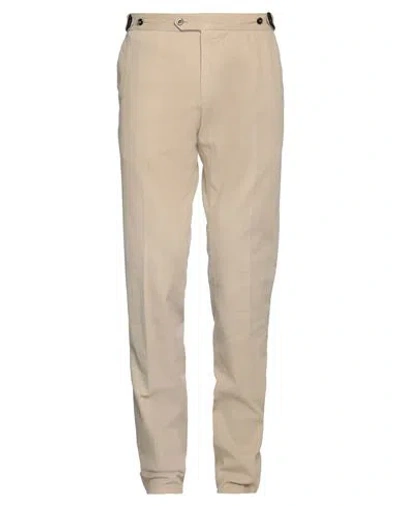 Pt Torino Man Pants Beige Size 30 Cotton, Elastane