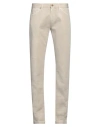 Pt Torino Man Pants Beige Size 30 Cotton, Linen