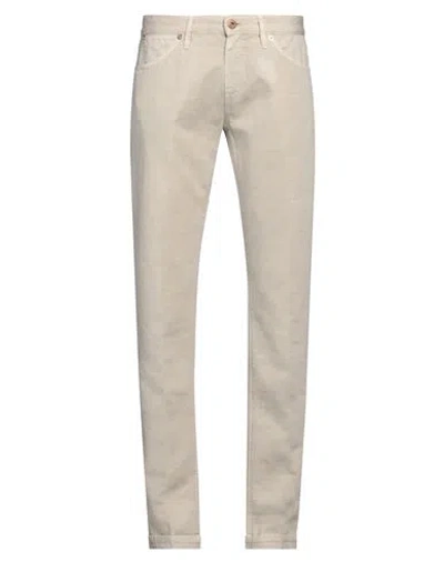 PT TORINO PT TORINO MAN PANTS BEIGE SIZE 30 COTTON, LINEN