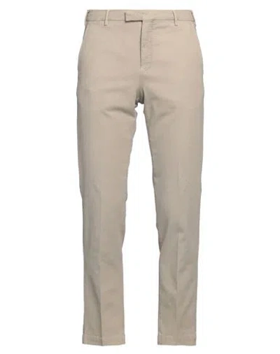 Pt Torino Man Pants Beige Size 32 Cotton, Lyocell, Elastane In Beige