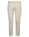 Pt Torino Man Pants Beige Size 34 Cotton, Elastane In Sand