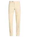 Pt Torino Man Pants Beige Size 34 Cotton, Polyester, Elastane In Neutral
