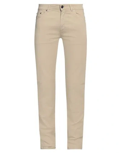 PT TORINO PT TORINO MAN PANTS BEIGE SIZE 35 COTTON, LYOCELL, ELASTANE