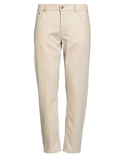 Pt Torino Man Pants Beige Size 35 Virgin Wool, Cashmere, Elastane In Pink