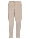 Pt Torino Man Pants Beige Size 38 Cotton, Cashmere, Elastane In Beige