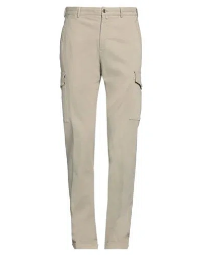 Pt Torino Man Pants Beige Size 36 Modal, Cotton, Elastane