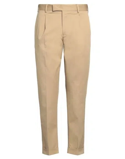 PT TORINO PT TORINO MAN PANTS BEIGE SIZE 38 COTTON, LINEN