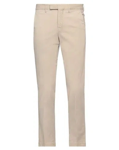 Pt Torino Man Pants Beige Size 38 Cotton, Lyocell, Elastane In Neutral
