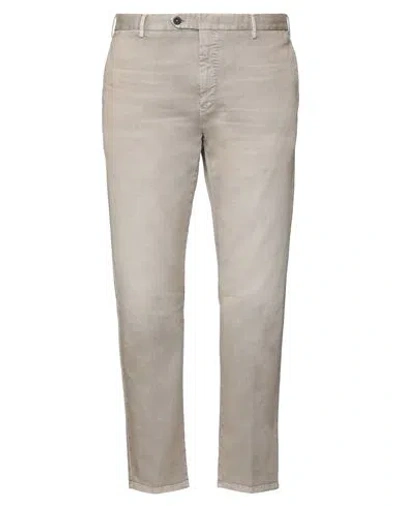 Pt Torino Man Pants Beige Size 40 Cotton, Elastane