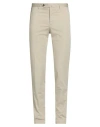 Pt Torino Man Pants Beige Size 40 Cotton, Elastane In Neutral