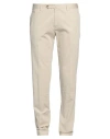 Pt Torino Man Pants Beige Size 38 Cotton, Cashmere, Elastane In Beige