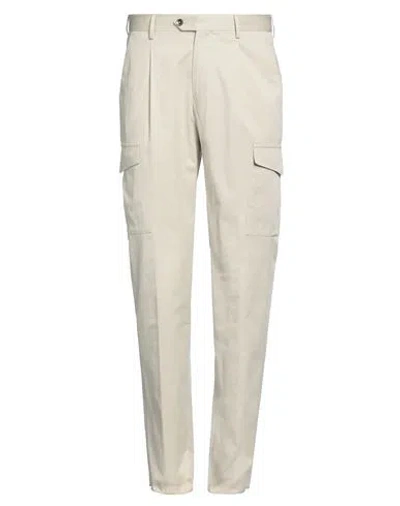 PT TORINO PT TORINO MAN PANTS BEIGE SIZE 40 COTTON, SILK, ELASTANE