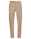 Pt Torino Man Pants Beige Size 28 Cotton, Elastane