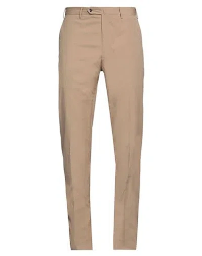 Pt Torino Man Pants Beige Size 28 Cotton, Elastane