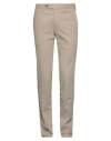 Pt Torino Man Pants Beige Size 42 Cotton, Elastane