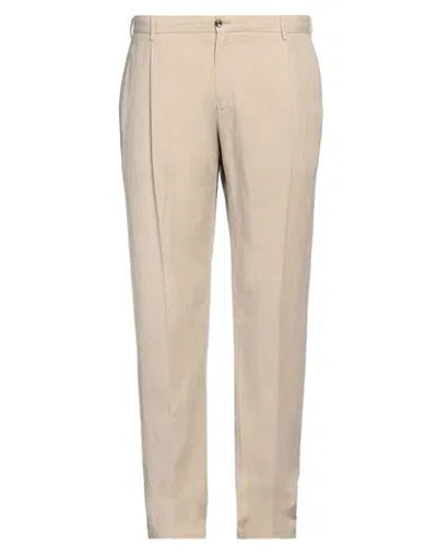 PT TORINO PT TORINO MAN PANTS BEIGE SIZE 44 LYOCELL, LINEN, COTTON