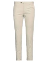 Pt Torino Man Pants Beige Size 44 Modal, Cotton, Elastane