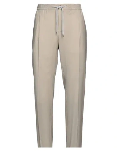 Pt Torino Man Pants Beige Size 44 Virgin Wool In Neutral