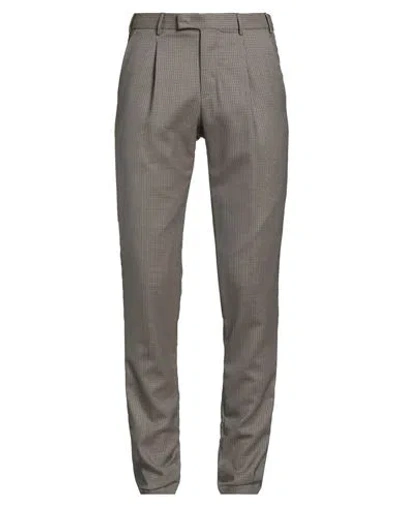 Pt Torino Man Pants Beige Size 44 Virgin Wool In Gray