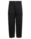 Pt Torino Man Pants Black Size 30 Cotton, Virgin Wool