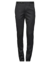 Pt Torino Man Pants Black Size 32 Virgin Wool, Elastane In Black