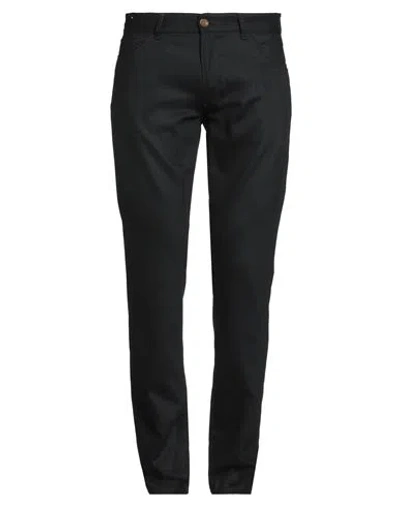 Pt Torino Man Pants Black Size 34 Virgin Wool, Elastane