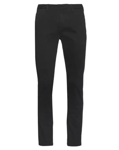 Pt Torino Man Pants Black Size 35 Cotton, Elastane