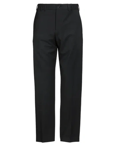 Pt Torino Man Pants Black Size 36 Virgin Wool, Elastane