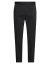 Pt Torino Man Pants Black Size 38 Cotton, Elastane